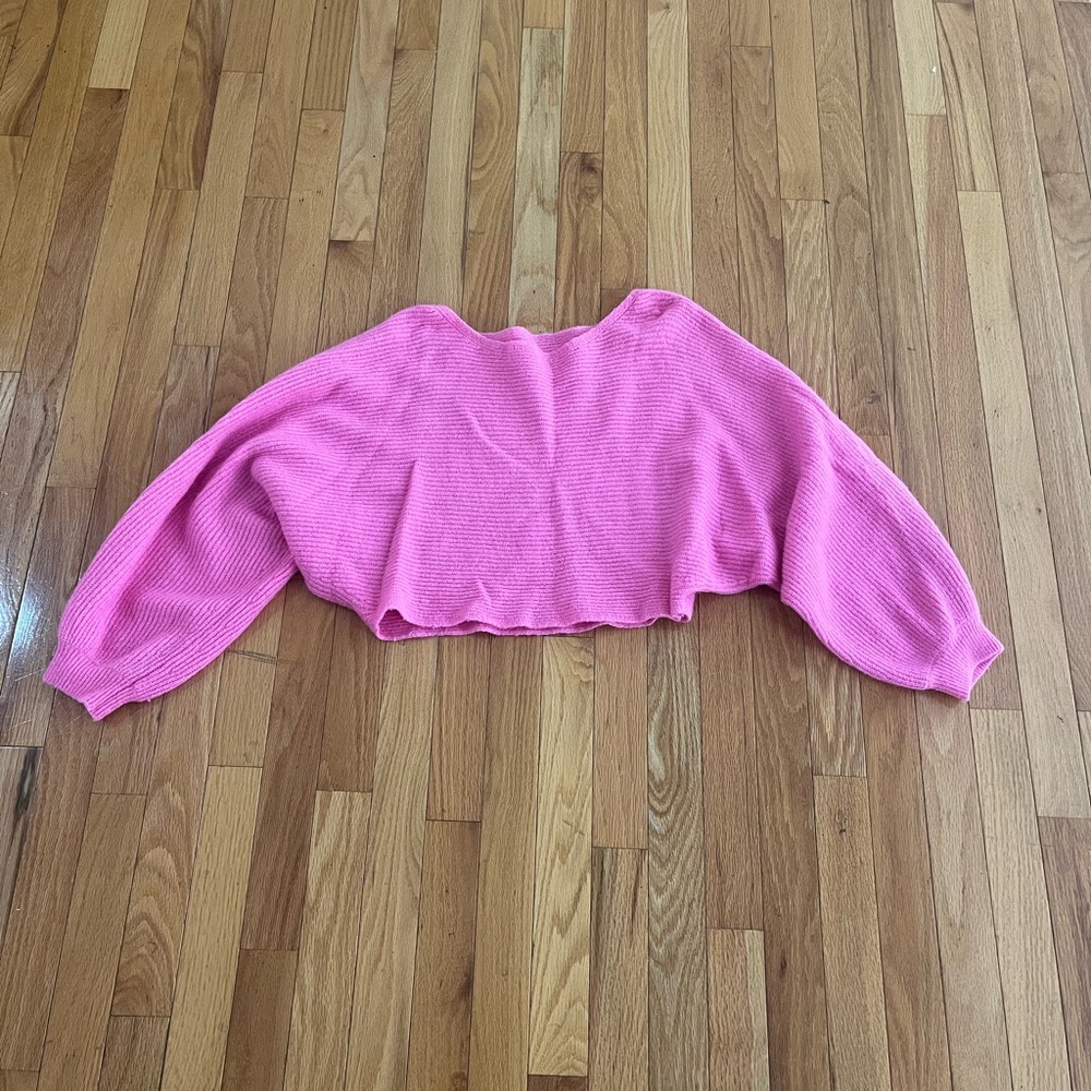 BP Vibrant Pink Crew Neck Sweater